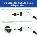 CCS Charger Adapter for Tesla Only - Black