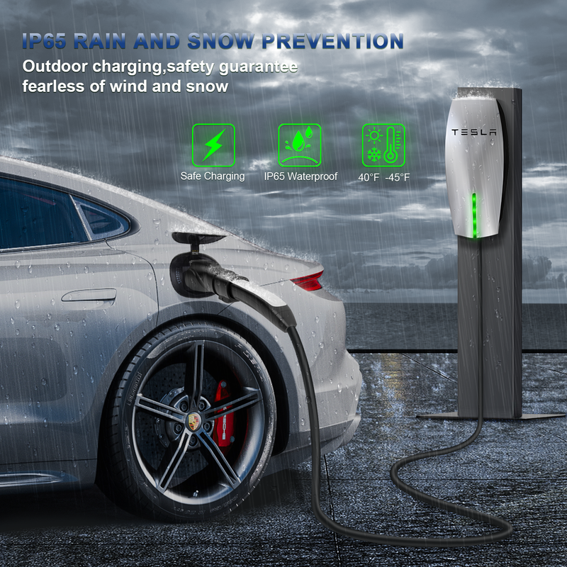 J1772 to Tesla Charging Adapter - Compatible with SAE J1772 Charger