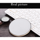 HDTech Wireless Round Charger Power Wave Pad 10W Max Qi Compatible with iPhone All Cell Phone Wireless Chargers