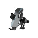 HDTech QI 15W Wireless Charger Car Holder - Auto Fast Charging - Compatible with All Smartphones - Black